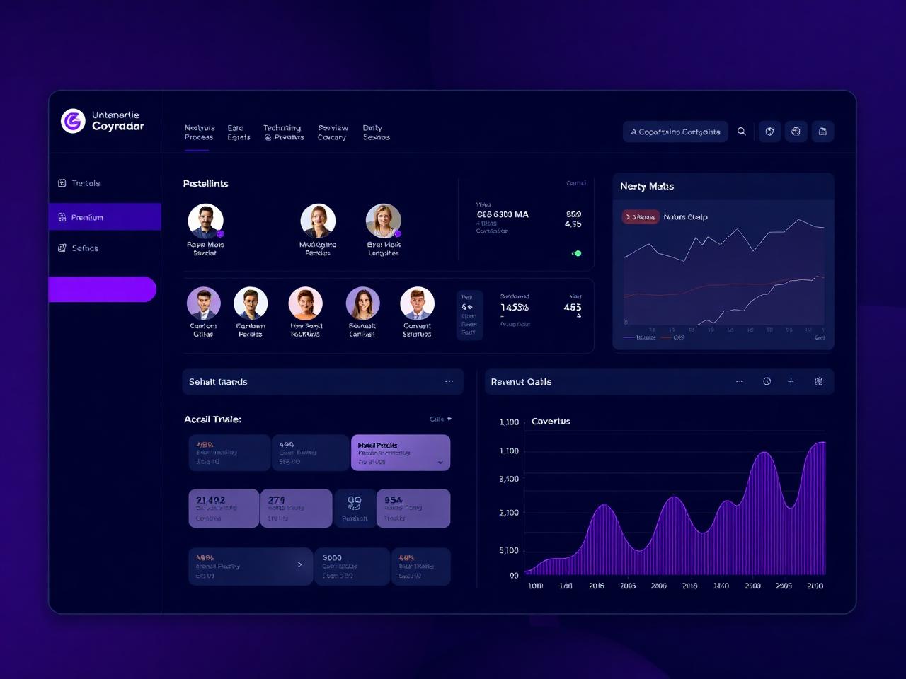 Enterprise CRM Platform interface preview