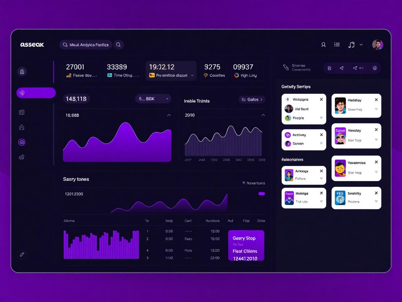 Client Dashboard interface preview